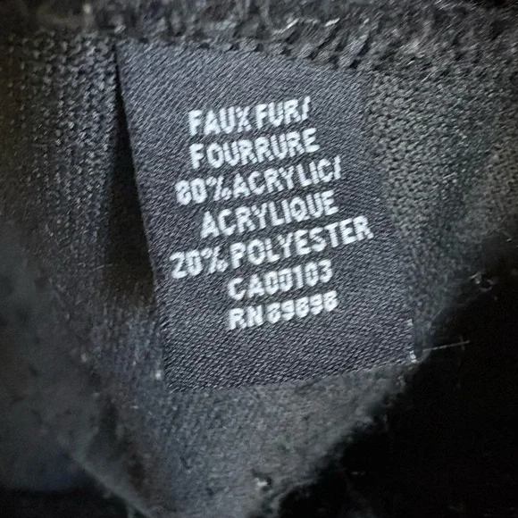 Parkhurst Black Faux Fur Vest - Picture 4 of 7